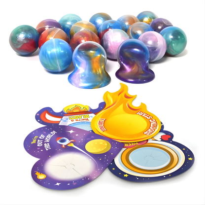 LoveOrbit™ Galaxy Slime Valentines Pack